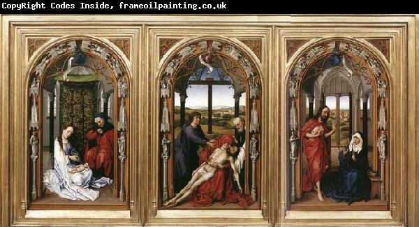 WEYDEN, Rogier van der Mary Altarpiece